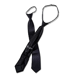 Zipper Neck Tie